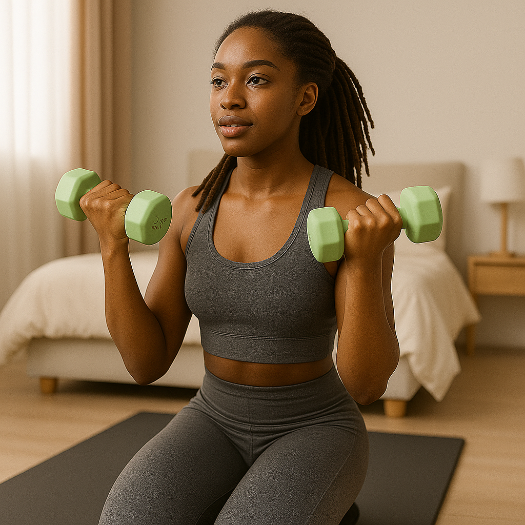 Poids de Fitness Colorés360™ – Haltères en Néoprène pour Entraînement à Domicile – Tonification & Force