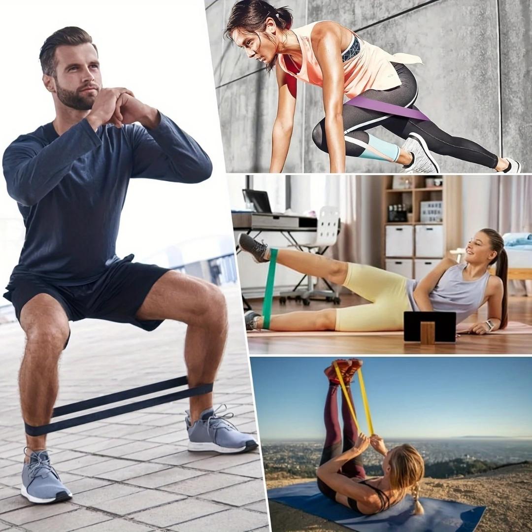 Bandes Élastiques de Fitness et de Résistance Renforcés – Force, Mobilité, Tonicité et Liberté de Mouvement
