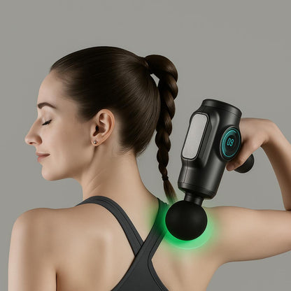 MassageGun360™ – Pistolet de Massage Musculaire apres Sport– Récupération & Détente Profonde
