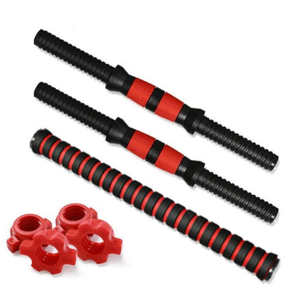 Pro360™ Short Weightlifting Bar – Strength Training – Comfortable Grip &amp; Secure Locking