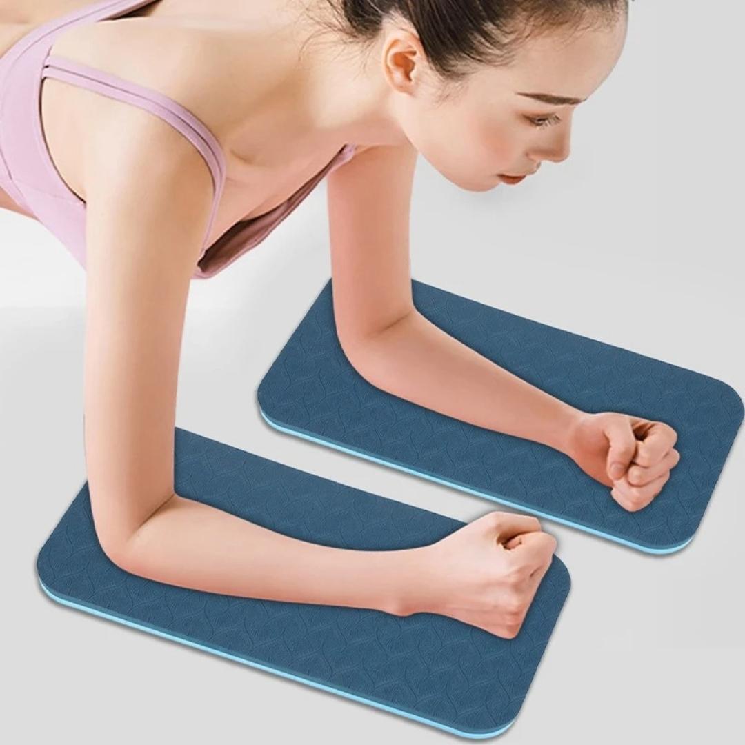 Tapis de Protection Articulaire Pro360™ – Genoux & Coudes pour Fitness – Confort & Stabilité Ciblés