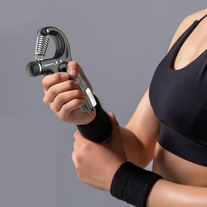 HandGrip360™ – Ajustable avec Compteur – Renforcement Avant-bras & Main