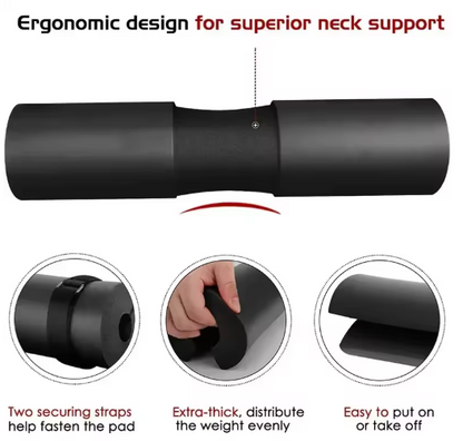 BarPad360™ – Protective Pad for Weightlifting Bars - Comfort and Stability for Pain-Free Workouts