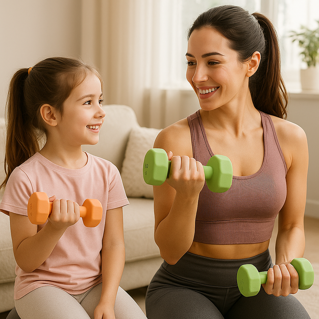 Poids de Fitness Colorés360™ – Haltères en Néoprène pour Entraînement à Domicile – Tonification & Force