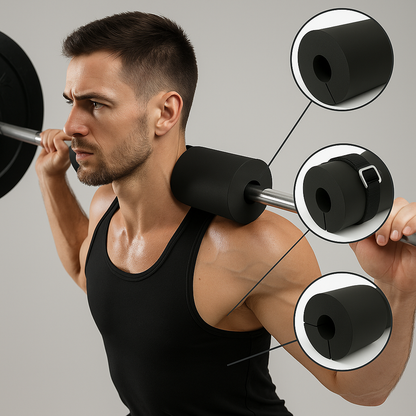 BarPad360™ – Protective Pad for Weightlifting Bars - Comfort and Stability for Pain-Free Workouts