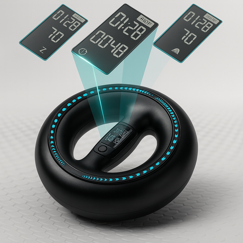 PowerBall360™ – Balle de Renforcement de la Préhension – Avant-bras, Force & Mobilité