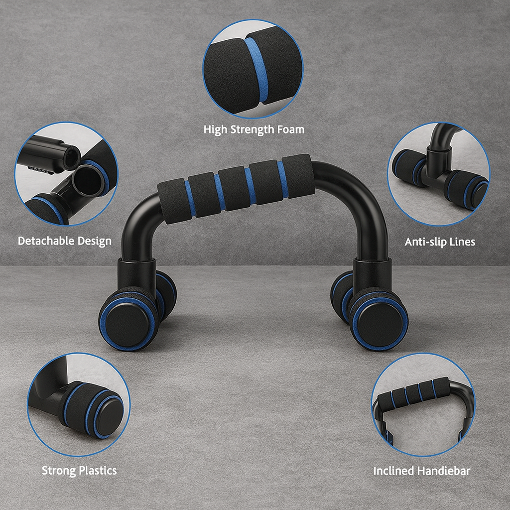 PushForm360™ – Premium Ergonomic Push-Up Handles – Upper Body Workout