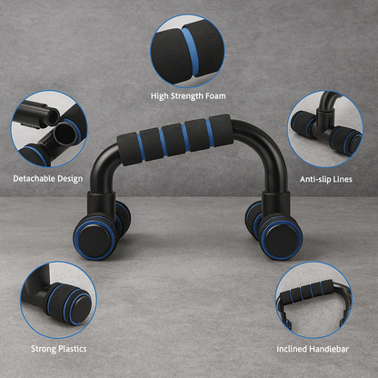 PushForm360™ – Premium Ergonomic Push-Up Handles – Upper Body Workout