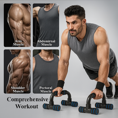 PushForm360™ – Premium Ergonomic Push-Up Handles – Upper Body Workout