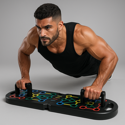 PushUpBoard360™ – Multi-Zone Push-Up Board – Complete Upper Body Strengthening
