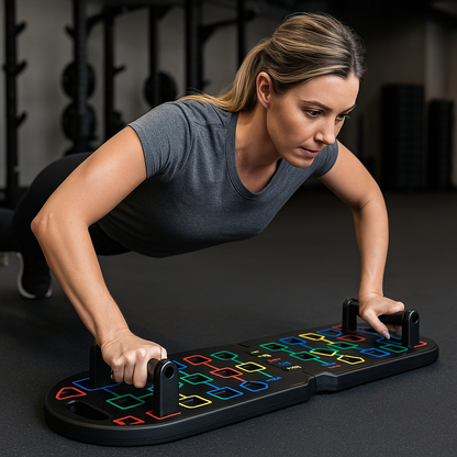 PushUpBoard360™ – Multi-Zone Push-Up Board – Complete Upper Body Strengthening