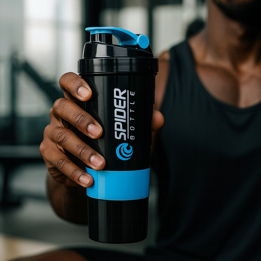 Shake360™ – 3-Compartment Protein Shaker – Nutrition &amp; Sports Performance