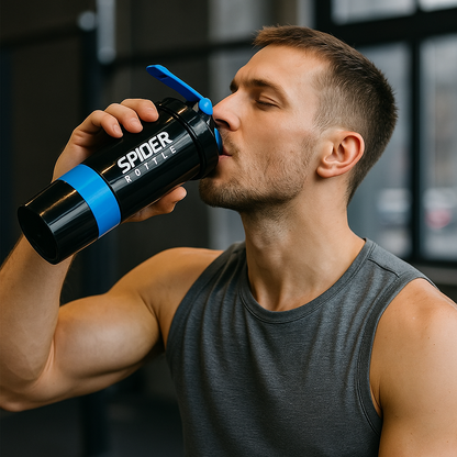 Shake360™ – 3-Compartment Protein Shaker – Nutrition &amp; Sports Performance