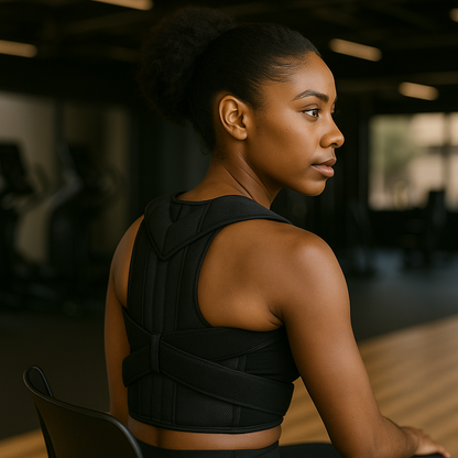 Spine360™ - Correcteur de posture dos – Soutien et alignement vertebral