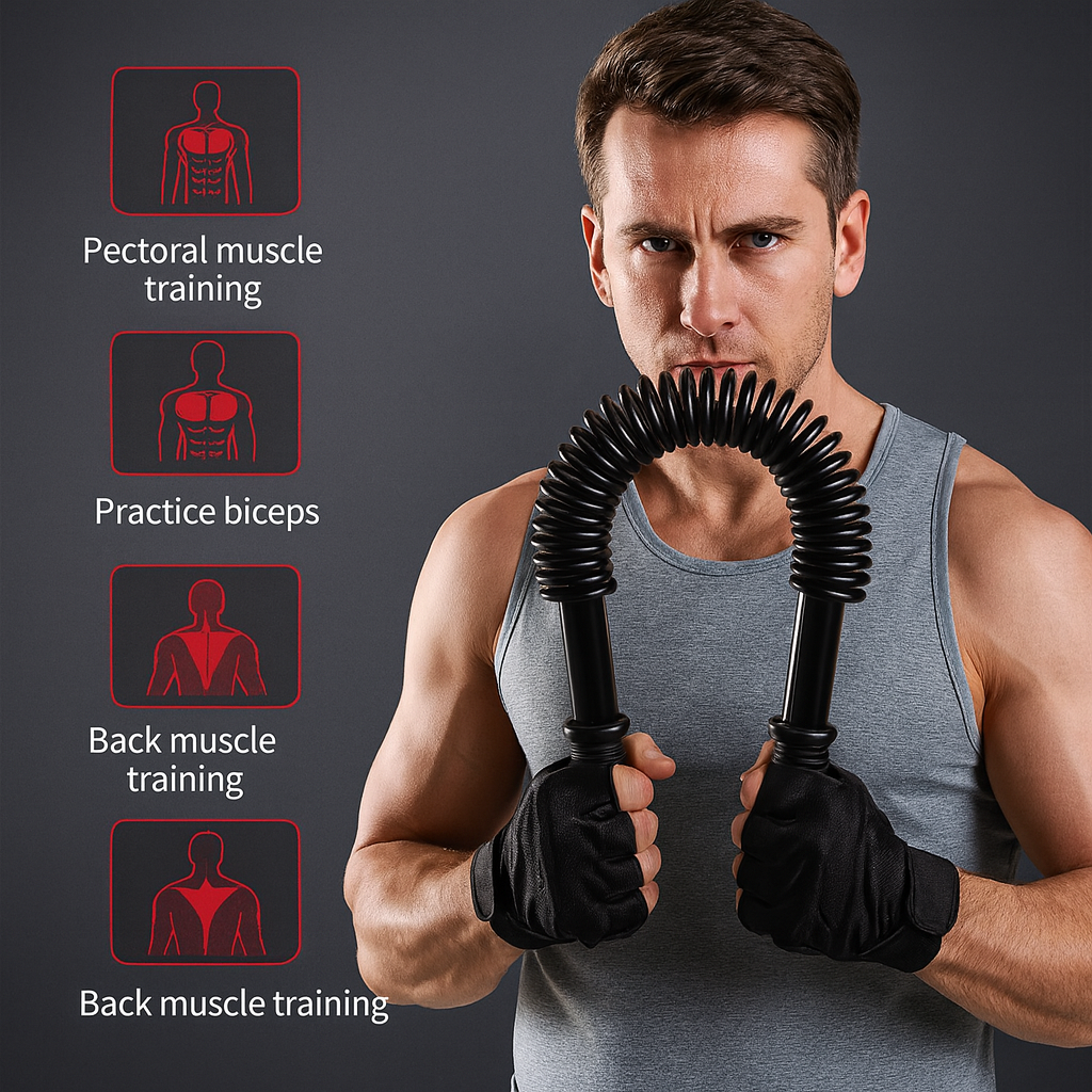 PowerBar360™ – Barre de résistance 20 kg – Renforcement musculaire