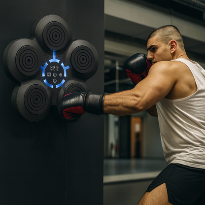 Impact360™ – Mur d’Entraînement Intelligent pour Réflexes et Cardio avec Gang de Boxe