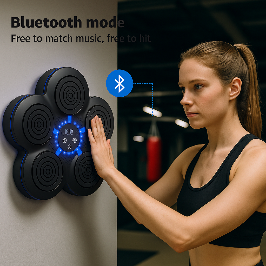 Impact360™ – Mur d’Entraînement Intelligent pour Réflexes et Cardio avec Gang de Boxe