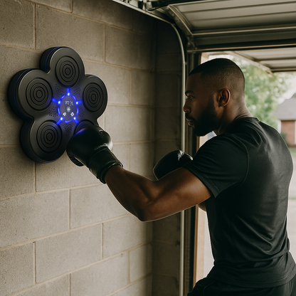 Impact360™ – Mur d’Entraînement Intelligent pour Réflexes et Cardio avec Gang de Boxe