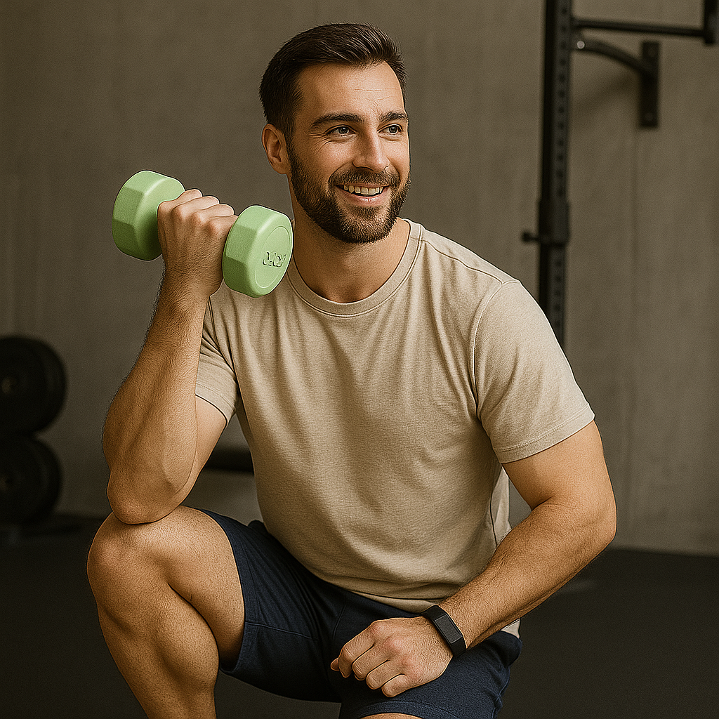 Poids de Fitness Colorés360™ – Haltères en Néoprène pour Entraînement à Domicile – Tonification & Force